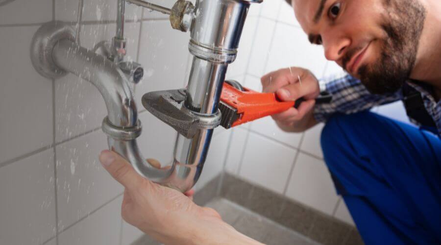 Leaking toilet repair in Warwick, RI